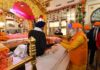 बिन प्रोटोकॉल एवं सुरक्षा रकाबगंज गुरुद्वारा पहुंच प्रधानमंत्री मोदी ने टेका मत्था