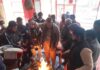 सीएम के शीघ्र स्वास्थ्य लाभ के लिए मसूरी विधायक गणेश जोशी ने किया हवन