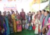 देहरादून : कैबिनेट मंत्री ने गल्जवाड़ी में आयोजित होली मिलन समारोह में महिलाओं को किया सम्मानित