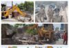 बस्तियों पर गरजा बुलडोजर, ध्वस्त किए गए 50 से अधिक नदी किनारे बने निर्माण