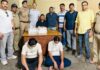 4.5 करोड़ रुपए की स्मैक एवं अवैध तमंचे के साथ दो तस्कर गिरफ्तार