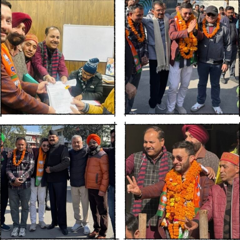 एमकेपी वार्ड की जनता के लिए समर्पित रोहन ने नामांकन के बाद तेज की जनसंपर्क की रफ्तार