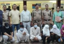 होटल में चल रहे सेक्स रैकेट का भंडाफोड़: तीन युवतियों समेत 6 गिरफ्तार, गुप्ता जी हुए फरार