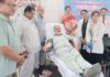 रेडक्रॉस ने लगाया बल्ड डोनेशन कैंप, डा0 फारूख ने किया 35वीं बार रक्तदान