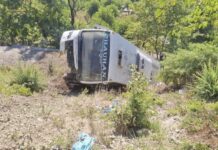 दुखद: टिहरी में खाई में गिरी बस पांच लोगों की मौत कई घायल