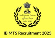 IB Recruitment: MTS के 362 पदों पर भर्ती, 14 दिसंबर तक करें आवेदन