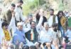 गैरसैंण में कांग्रेस का प्रदर्शन: स्थायी राजधानी, स्वास्थ्य सेवाएं और बेरोजगारी पर सरकार को घेरा