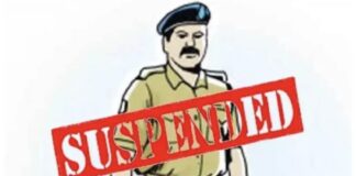 कप्तान साहब ने चौकी प्रभारी को लापरवाही बरतने पर किया निलंबित