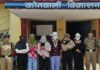 अवैध रूप से संचालित स्पा सेंटर सील, 5 महिलाएं बिना सत्यापन पकड़ी गईं