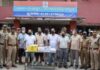 पुलिस ने छापेमारी कर अमेरिकी नागरिक समेत 13 जुआरी किए गिरफ्तार, लाखों की नकदी और डॉलर बरामद