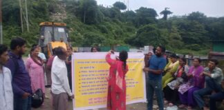 बस्तियों के अधिकार और एलिवेटेड रोड के विरोध में जनसभा आयोजित, शहर व्यापी अभियान का ऐलान