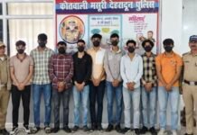 हरियाणा के पर्यटकों का हुड़दंग: दुकानदारों से गाली -गलौज और मारपीट, पुलिस ने 9 को पकड़ा