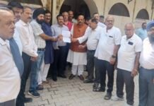 विधायक के साथ दुर्व्यवहार पर पंजाबी महासभा ने CM को ज्ञापन भेज दोषियों के खिलाफ की कार्रवाई की मांग